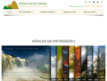 Tablet Screenshot of mpt-reisen.de